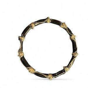 Nordstrom Elegant Black and Gold Bracelet
